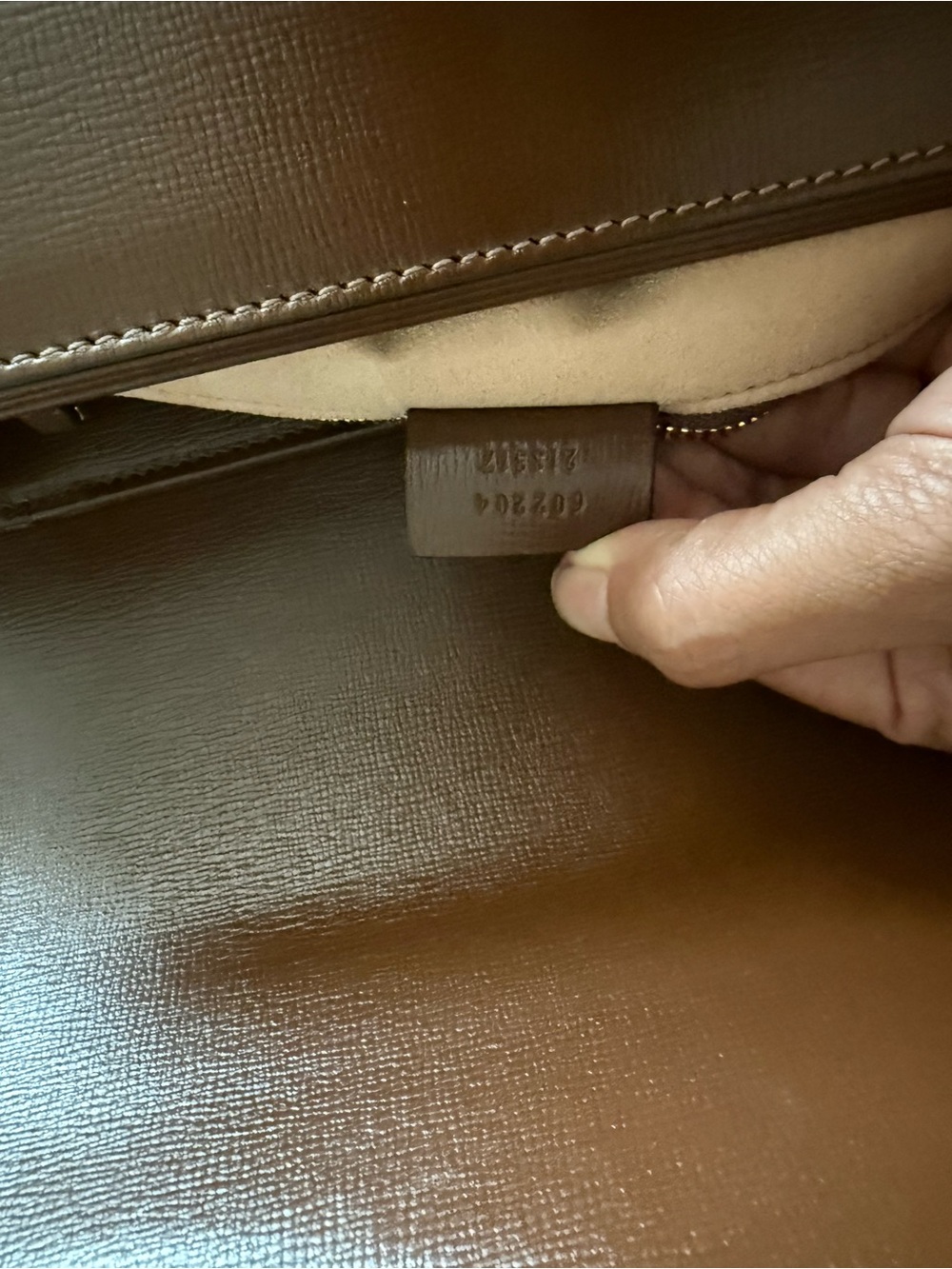 Horsebit 1955 Shoulder Bag Brown Sugar - Picture 9 of 10